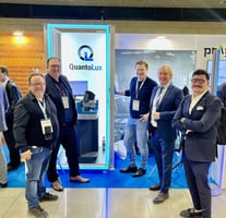 Visitors with QLX9 at ESTAD 2025
