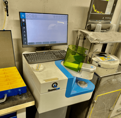 OES slag analyzer in the melt shop