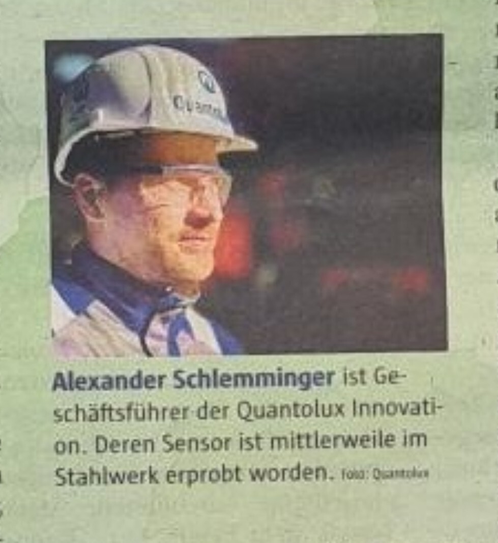 Picture from the print version of the QuantoLux rapid slag analysis article